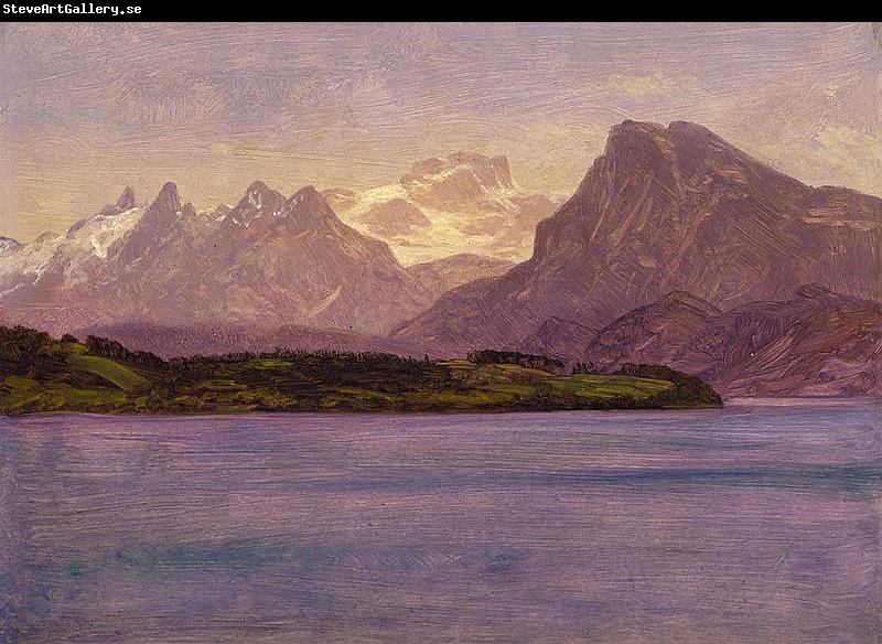 Albert Bierstadt Alaskan Coastal Range